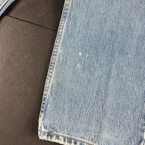Y2K Levi's Jeans Men's Measured 34x30* 550 Relaxed Blue Dingy Denim Tag 36x32 - Picture 2 of 16